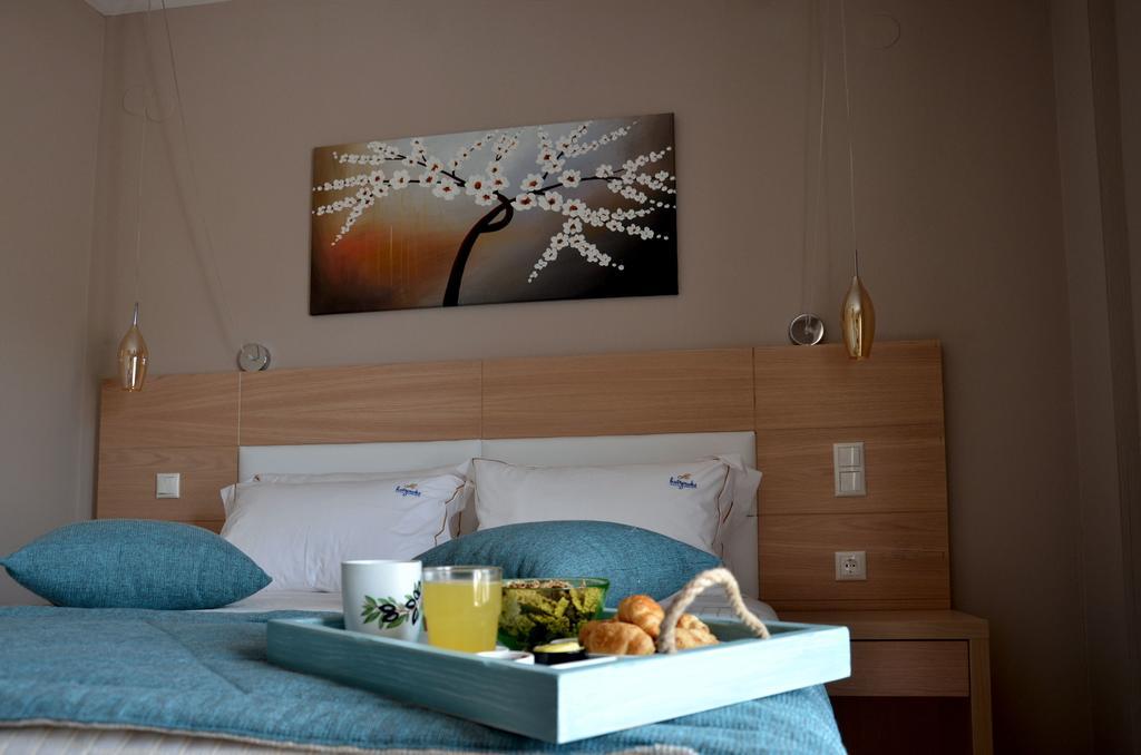 Hatzoudis Luxury Suites Chrysi Ammoudia Exterior foto